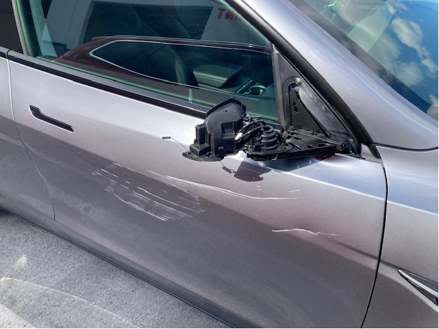 Bumper to Bumper Collision Center testimonials - Tesla - after